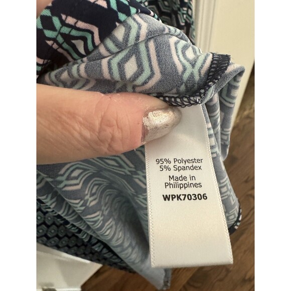 41Hawthorn Maxi Dress‎ Women’s Plus Size 1X Short Sleeve Waist Knot Stretchy - Picture 5 of 10